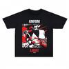 Band KMFDM Metal Rock Printed Tshirt Pure Cotton ShortSleeved HipHop American Style Shirt Trendy for Both Men and Women