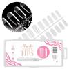 Flexi Tips Molly Nails Quick Nail Extension Tips Square 240 Pcs