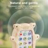 Kids Cartoon Pig Phone Adjustable 15 Songs Storytelling Early Buttons Children Toy Volume Education Learning Mobile