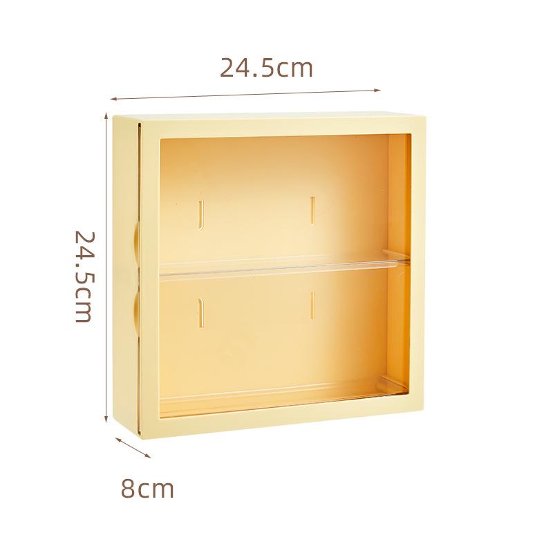 Wall-Mounted Display Rack: Pull-Out Cloth Hanging Cabinet for Blind Box and Pop Mart Figures