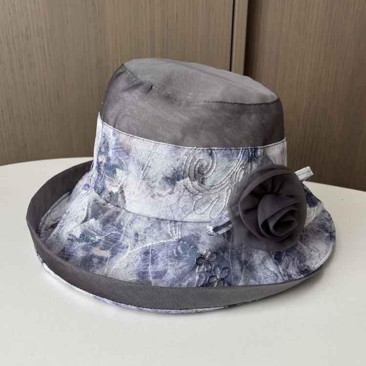 Summer new anti-ultraviolet sun hat fashionable versatile beach basin hat women's sun protection breathable cool hat tide