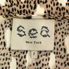 Sea New York Seide Hergestellt in den USA Leopardenmuster Ärmellos Schnitt 2 Weiß x beige Damen Gebraucht