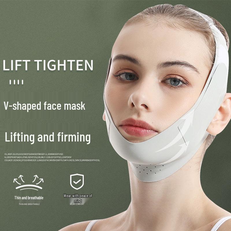 Graphene V-Face Slimming Bandage Anti-Sagging Breathable Beauty Mask