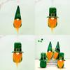 Celebrate St. Patrick's Day With Gnomes Plush Toy Shamrock Faceless Gonk