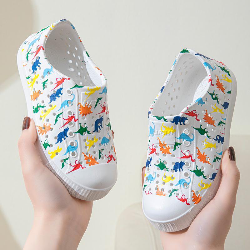 LUCHI Atmungsaktive Cartoon-Wassersandalen für Kinder im Sommer – Unisex-Outdoor-Schuhe mit weicher Sohle