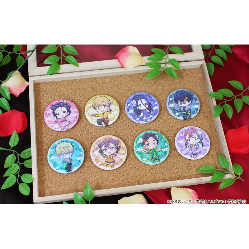 Medalist Puchichoko Trading Hologram Can Badge China Version 8-Piece Box