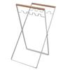 Iron Trash Bag Holder Outdoor Leaf Bag Stand Foldable Trash Stand Holder for Camping