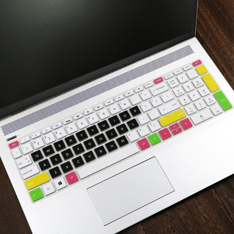 Silicone Keyboard Protector Skin For Pavilion 15 cc707TX Laptop Keyboard Cover Durability and Washable Sleeve