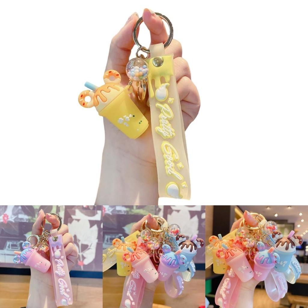 Cute Ice Cream Keychain Pvc Pendant Fashionable Gift Wholesale