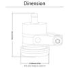 Brake   Oil Reservoir Cup Fluid Bottle   Motorcycle Refitting with Bracket