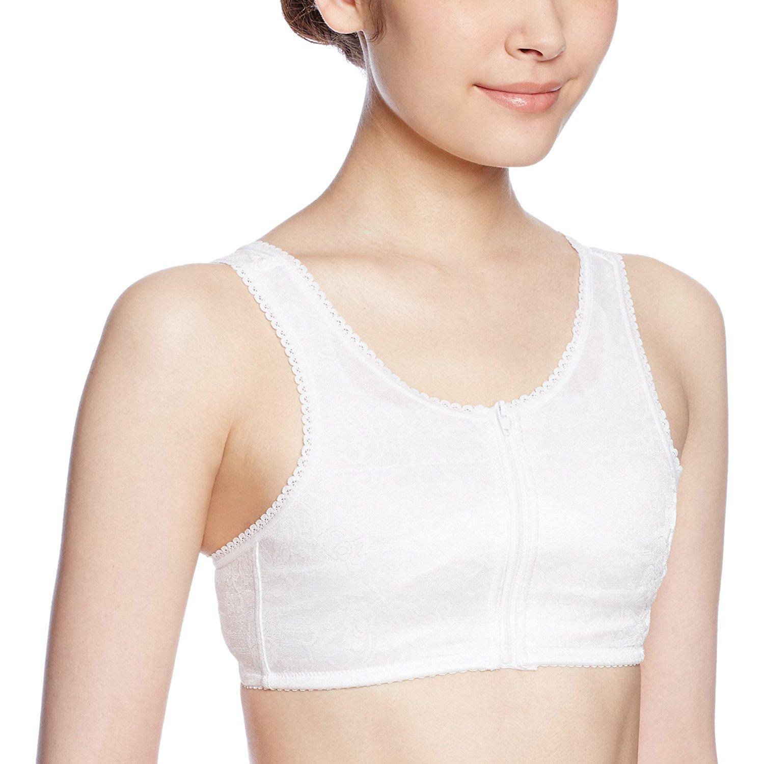 

Kimono Japanese Style Bra Front Shapewear for and Kimono [Asakusa Market] (S, M, L, LL, 3L) White, Zipper, Yukata, Kimono, (3L) белый