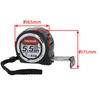 Takagi TAKAGI Extra Thick Compact Auto-Lock Convex Tape Measure 25mm x 5.5m with Magnetic Claws