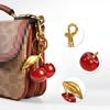 Cute Cherry Bag Charm Pendant Keychain Women'S Exquisite  Cherry Bag Accessories High-Grade Pendant Gift