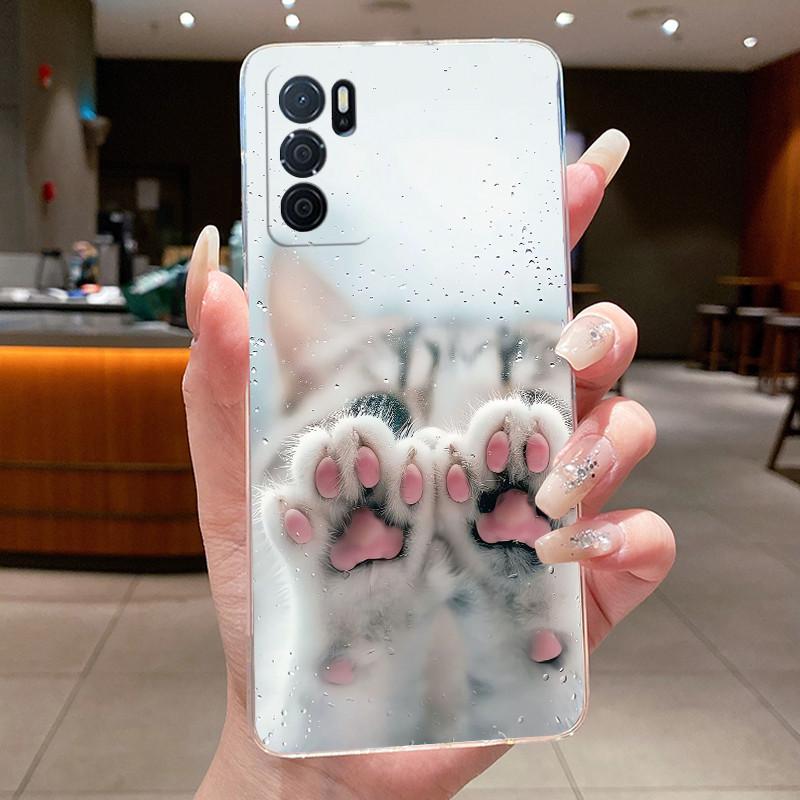 Casing For Oppo A16 A16S A54s Case CPH2269 CPH2271 CPH2273 Transparent Luxury Dragon Cute Cool Boys Girls Soft TPU Bumper Cover