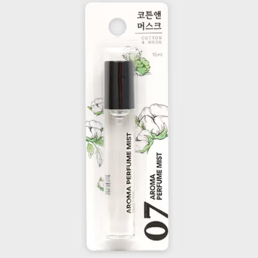 Fragrance Mist Cotton & Musk Scent 15ml 0.5fl.oz., Mini Perfume