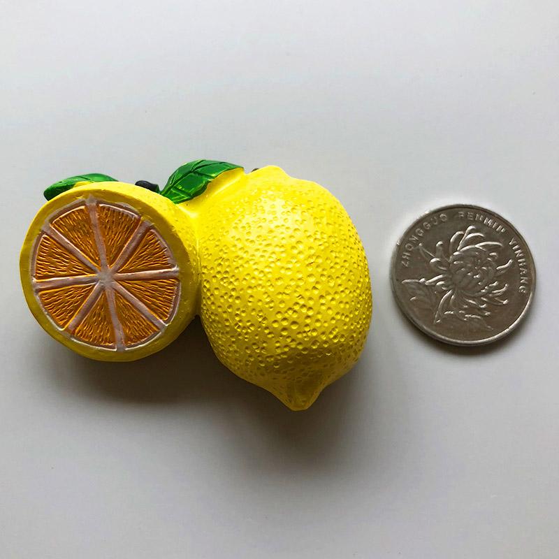 Creative 3D Fresh Fruit Refrigerator  Magnetic Stickers Magnetic Food Room Decoration Pineapple Lemon Cherry Fridge Magnets Gift