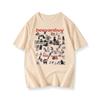 Harajuku Cartoon Cat Puppy Short Sleeve T-Shirt