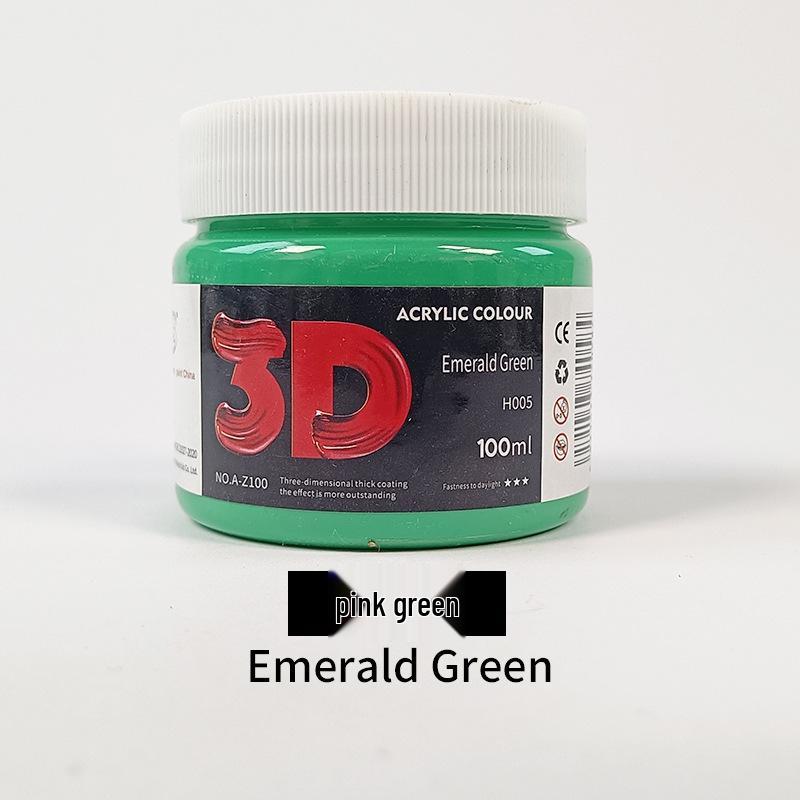 100ml Acrylic Paint for Children's Doodles and Plaster Dolls