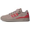 Originals Forum Low Velcro Skate Shoes Unisex Sneakers Gray Pink HR0459