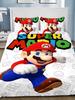 Super Mario Duvet Cover Set Comfortable and Warm Bedding Set for Decorating Your Bedroom and Enhancing Home Life for Teens Gifts