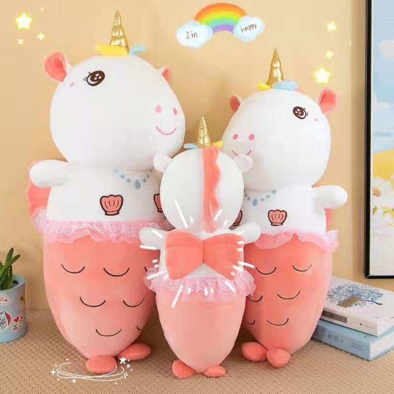 Plush Unicorn Mermaid Toy Doll Room Decoration Ornaments Child Christmas Gift