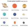 Star Models Modely osmi planet sluneční soustavy Vesmírné planetární ozdoby Devět planet Vesmírné hračky Dětská raná výchova