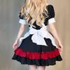 Halloween Dienstmädchen Kostüm Gothic Diablo Rot College Lolita Lolita Kleid