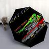 1pc RAT FINK HEAVY CHEVY Automatic Open Close Umbrella  Windproof Canopy, Automatic Open Close Button10170