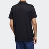 Adidas Polo Shirts Men's Black Polo Collar Moderate Straight Fit GL0483
