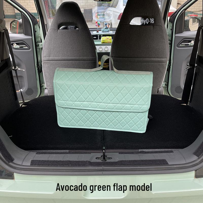 ארגונית תא מטען Bestune Pony Car: תיק פנימי לאחסון וכבל טעינה