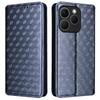 For Realme 15T 5G Case Wallet Rhombus Imprinted Leather Phone Cover