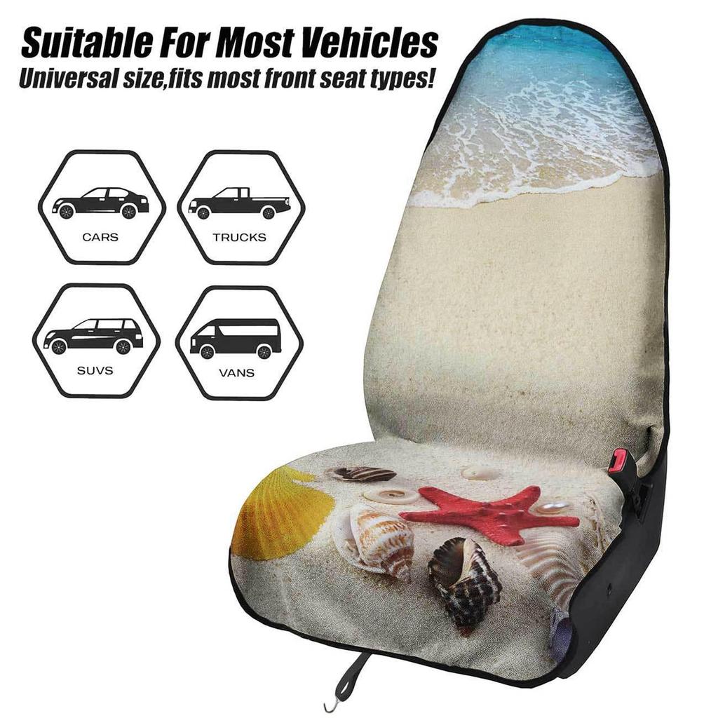 Universal Gym Workout Car Seat Protector Towel - All-Season Front Cover