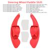 Förlängning av rattpaddlar för VW Golf 6 Tiguan CC Aluminium Röd