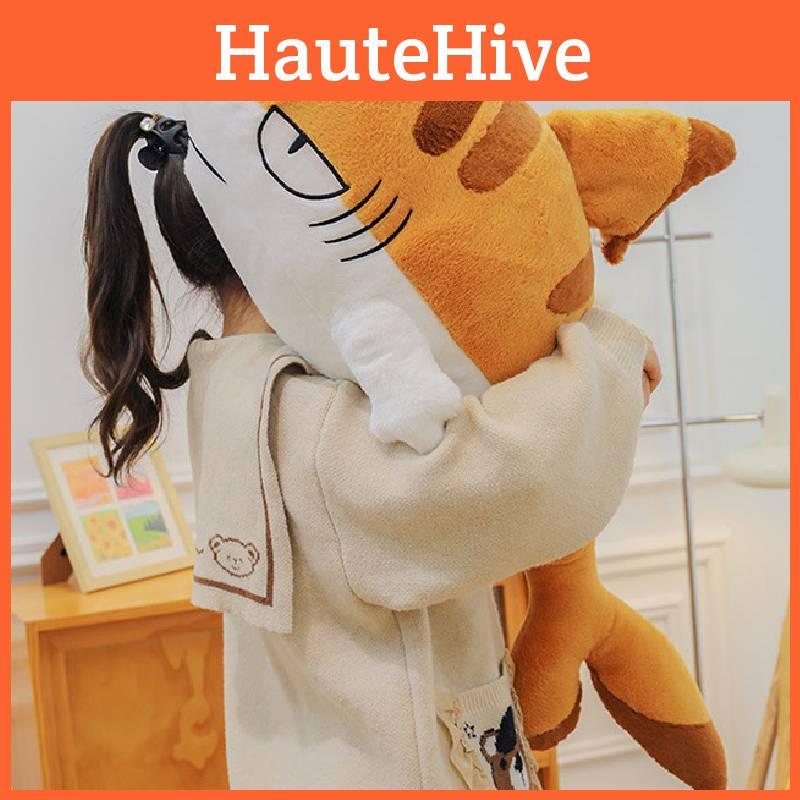 Shark Cat Plush Toy Cartoon Animal Stuffed Dolls Room Decoration Gifts Kids