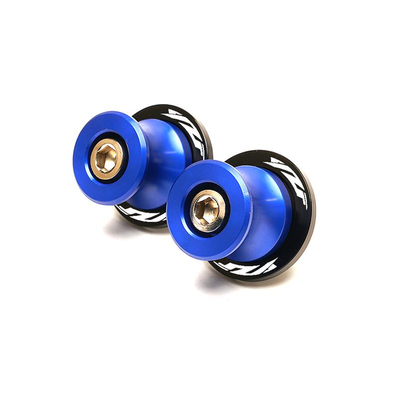 6mm Motorsykkeltilbehør Svingarmspoler Skyvestøtteskruer for Yamaha YZF R3 R25 R6 R1 YZF-R3 1999-