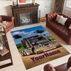 Kw Heavy Trucks Customize Your Name Area Rug Perfect for Study room Hallway Kitchen Game Room Antislip Carpet Anime Office Decor Wedding Party Gift