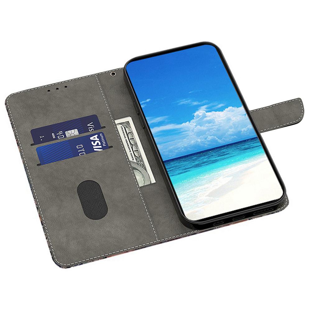 For Xiaomi Redmi Note 14 Pro+ 5G Case Wallet Stand Pattern Printing PU Leather Flip Phone Cover