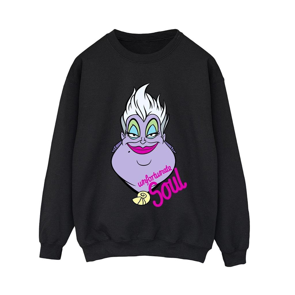 Disney Womens/Ladies Villains Ursula Unfortunate Soul Sweatshirt