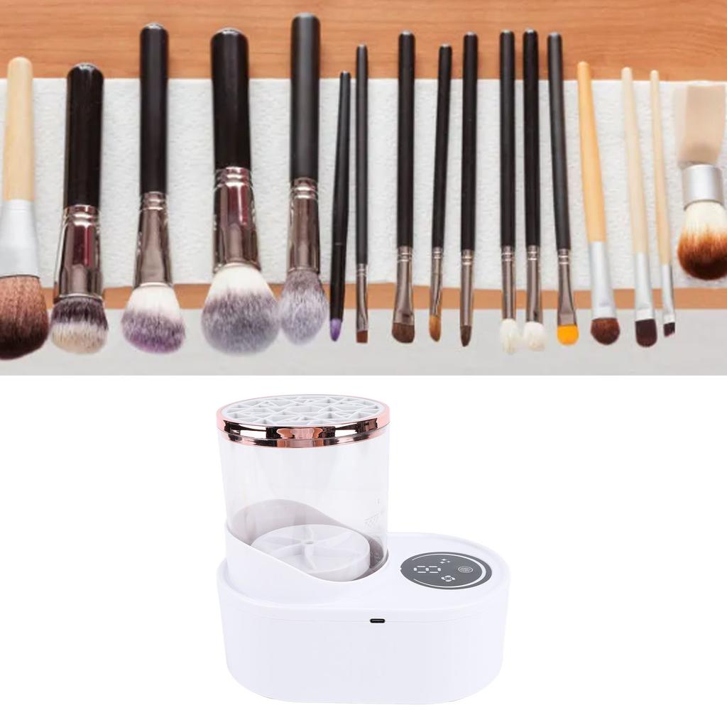 Electric Makeup Brush Cleaner USB Plug In Cosmetic Brushes Cleaner Automatic Makeup Brush Cleaning M