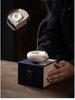 White Porcelain Plum Blossom Incense Holder: Handmade Vertical Stand for Indoor Use