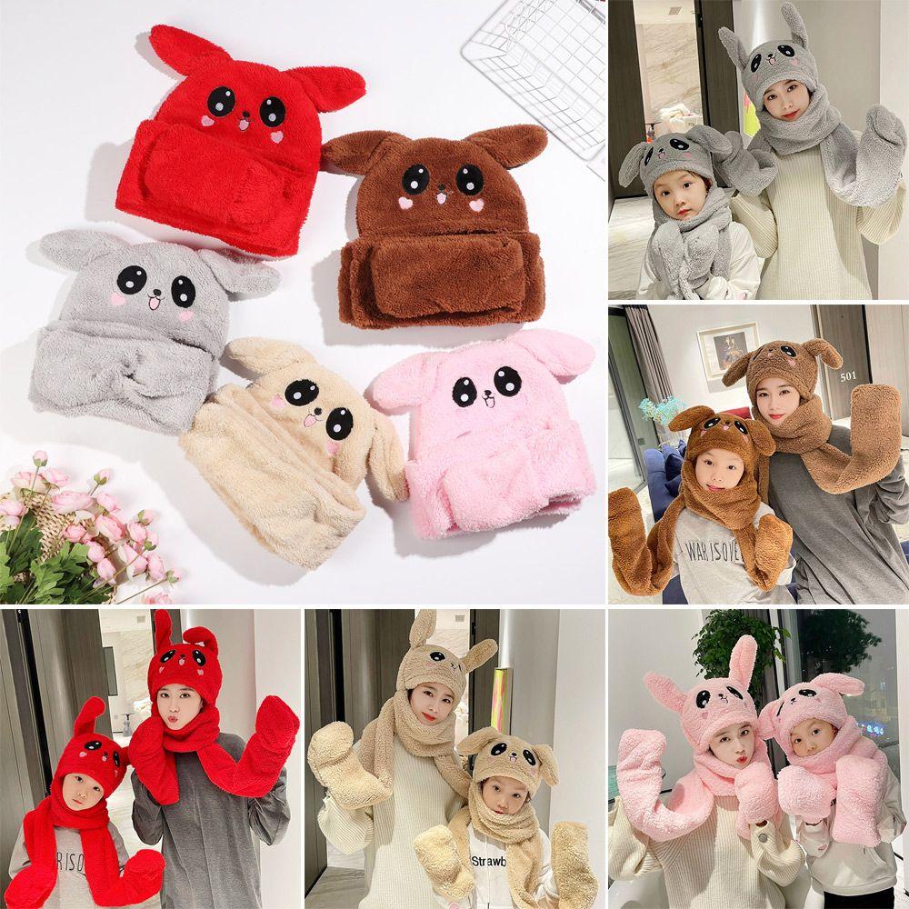 Winter Warm Soft Moving Jumping Rabbit 