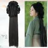 Wei Jin Style Hanfu Headdress Wig Bun with Hair Accessories