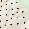 Montagut Kids Girls' French Square Neck Polka Dot Vest Dress