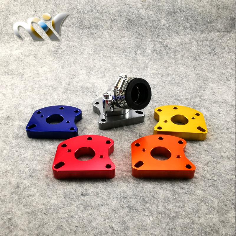 For Honda DIO50 ZX DIO 50 AF34 AF35/38 Scooters Refitting General-purpose Aluminum Increase Carburetor Intake Manifold Interface