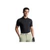 FILA Golf Series Sports Sun Protection Knitted Short Sleeve Polo Shirt Men Polo Shirts A11M535101F-BK