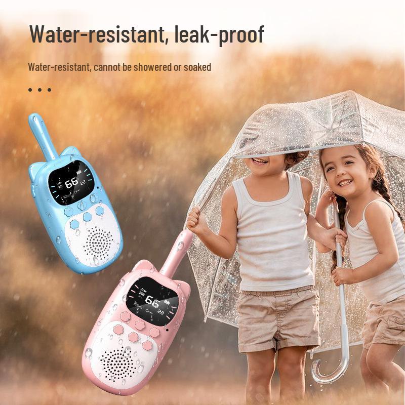 Mini Walkie Talkie Toy for Kids, 3KM Range, USB Charging, Outdoor Play, Parent-Child Interaction, Educational