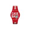 Swatch Original Series Quartz Movement Bold Personality Womens Watch 47.4mm Red Dial Plastic Case Silicone Strap Women watches SUOR115