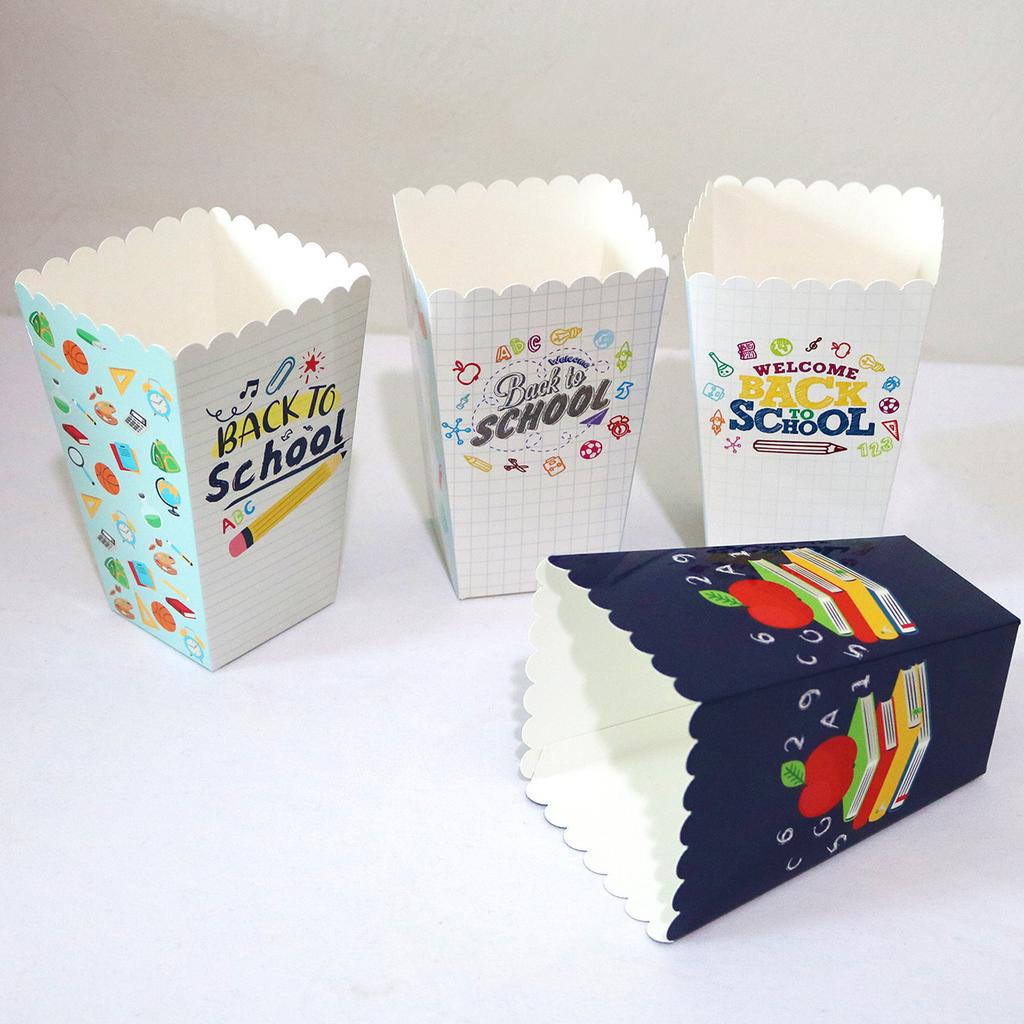 Schulsaison Themenparty Dekorationszubehör Zurück zur Schule Saison Willkommen zurück Zum Ziehen der Flagge Hängen der Flagge Kuchenstecker