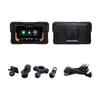 5 Inch Motorcycle DVR GPS Navigation Display Screen Portable Digital Dashboard Moto Wireless CarPlay & Android Auto Smart Box for Motorbike