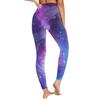 Women's Fashionable Printed Elastic Waist Slim Fit Elastic Yoga Casual Pants